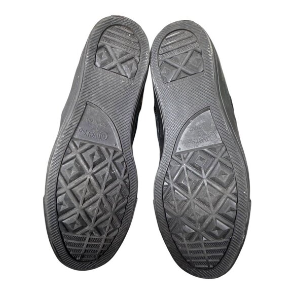 Converse All Star 164883C Chuck Taylor High Top Black Red Men's 10 Women's 12 - Picture 5 of 13